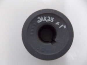 2AK25 2 Groove Pulley  1" Keyed Bore
