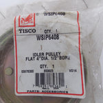 TISCO WSIP6408 Ider Pulley Flat 4" Diameter.  1/2" Bore