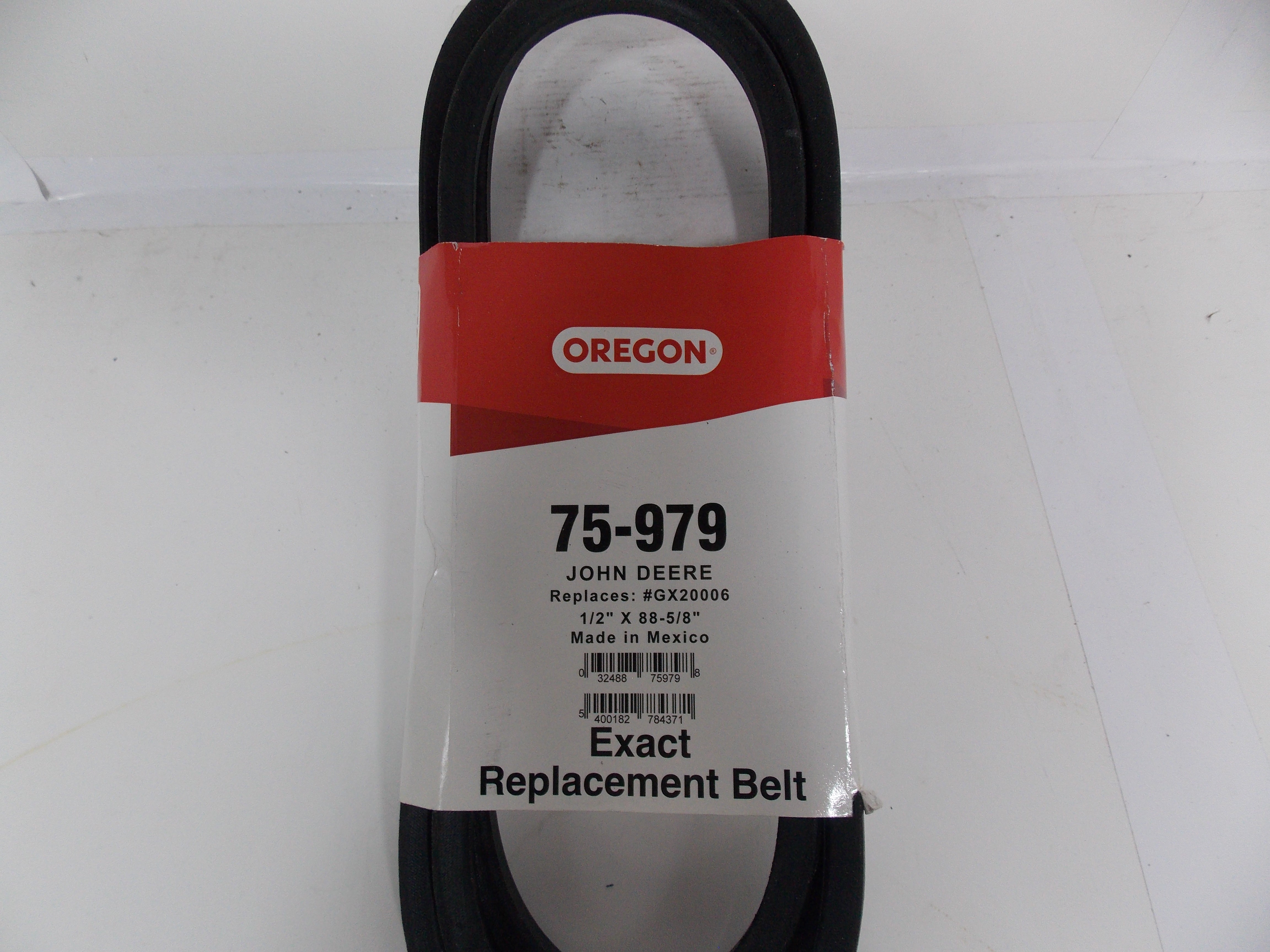Oregon 75-979 Mower Belt John Deere 1/2" x 88-5/8"