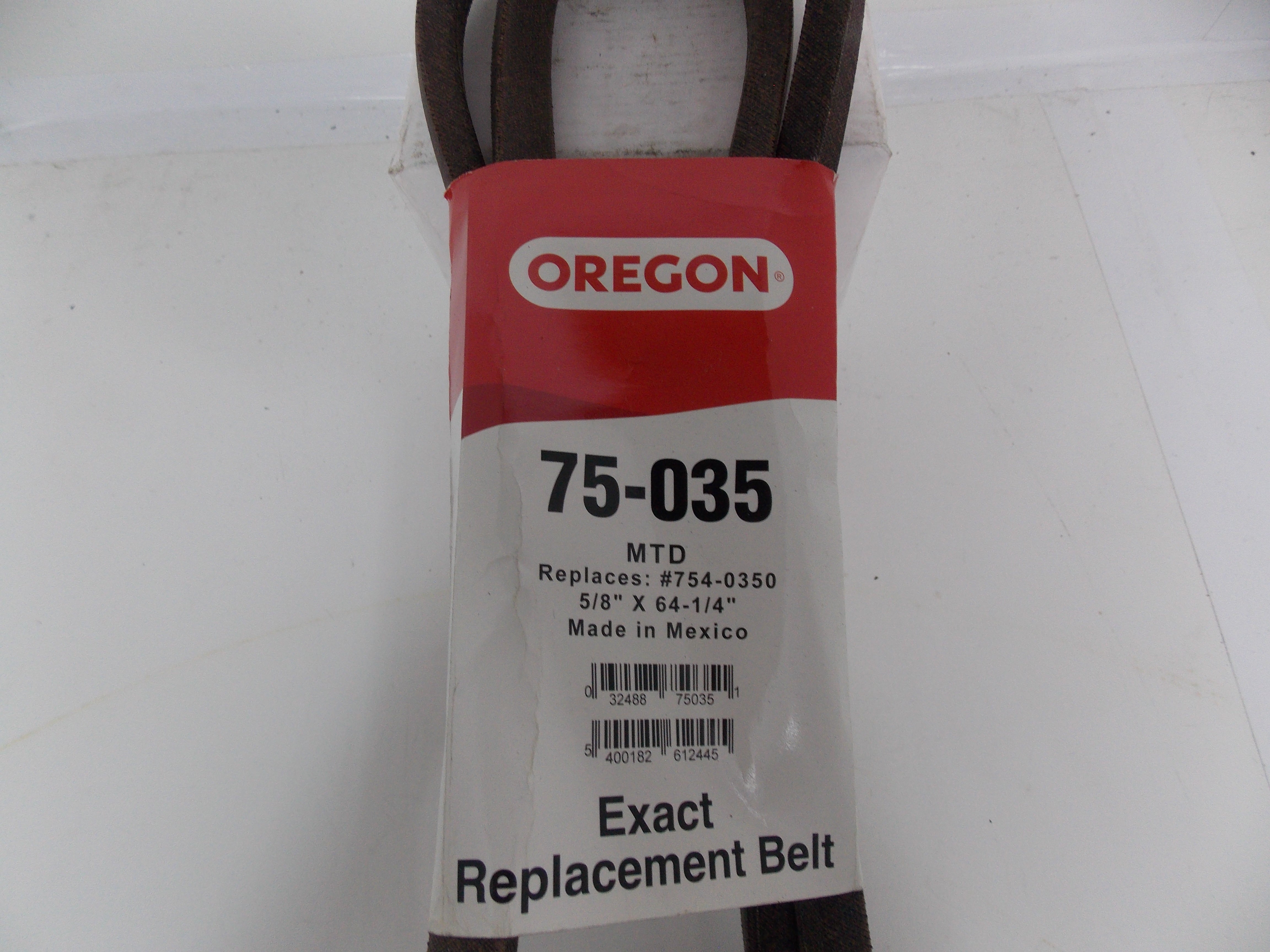 Oregon 75-035 Mower Belt MTD 5/8" x 64-1/4"