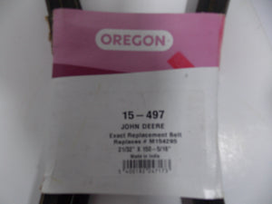 Oregon 15-497 Mower Belt John Deere 21/32" x 150-5/16"