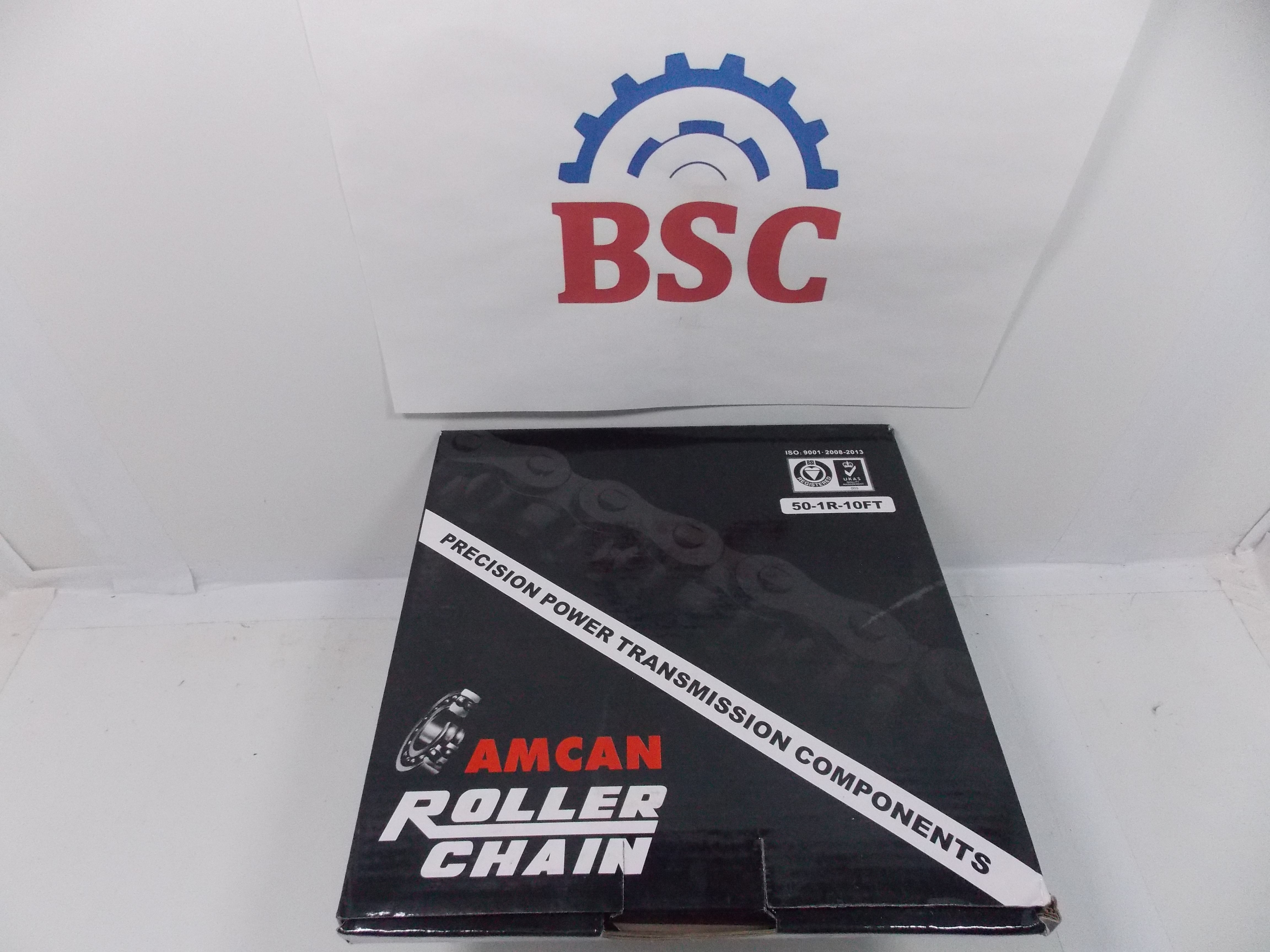 41-1-SS Stainless Steel Roller Chain 10ft Box